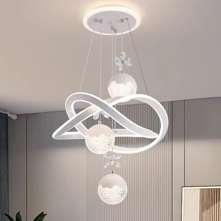 Modern minimalist chandelier for dining room, bar counter, and bedroom.