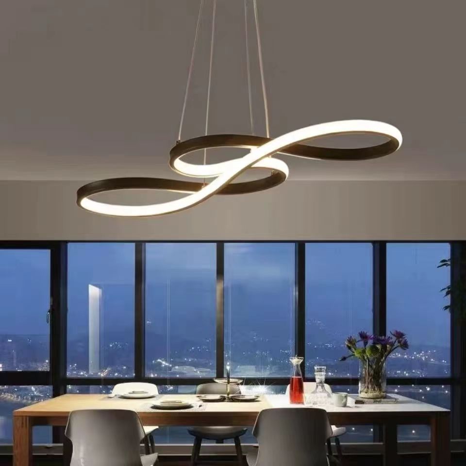 Chandelier with musical note design for restaurants, bars, pianos, rooms, showrooms, music classrooms, and schools; Zhongshan lighting fixtures.