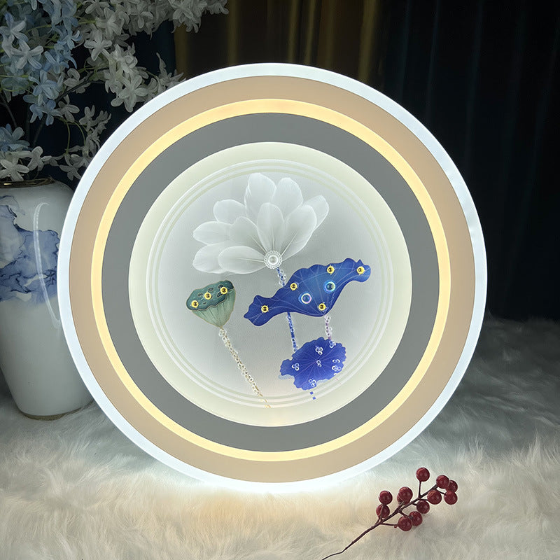 Modern minimalist style ceiling light for master bedroom, warm and romantic room light, study light fixture, 2023 new style.